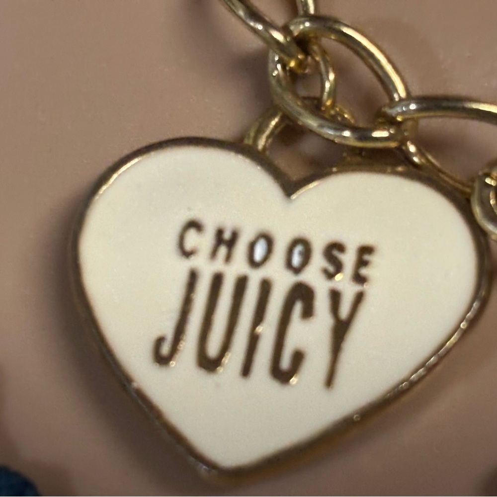Rare Find!❤️Juicy Couture Choose Juicy Charm Necklace - Picture 6 of 6